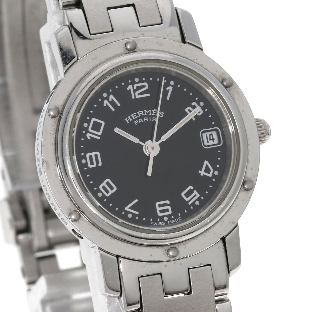 HERMES Clipper Watches CL4.210 Stainless Steel/Stainless Steel Ladies