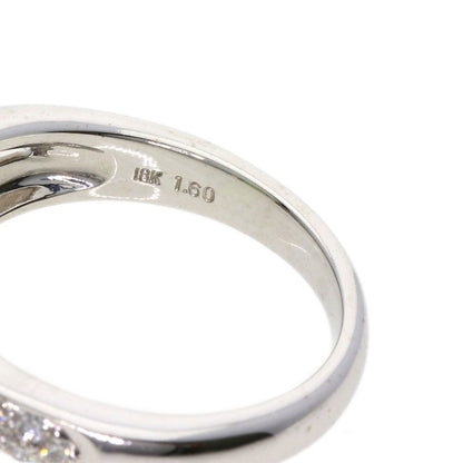 1.6ct Peridot Diamond Ring 18K  5.6g　Ladies