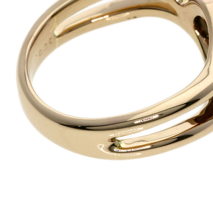 Pearl Pearl Diamond Ring K18 Pink Gold  8.5g　Ladies