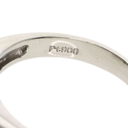 0.57ct Green Garnet Diamond Ring Platinum PT900  4.4g　Ladies