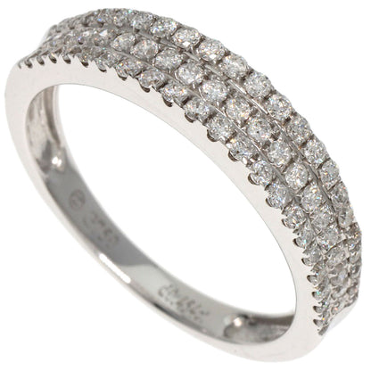 0.454ct Diamond Ring K18 White Gold  2.7g　Ladies