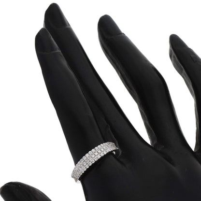 0.454ct Diamond Ring K18 White Gold  2.7g　Ladies