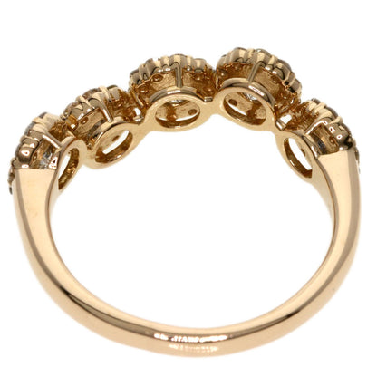 1ct Diamond Ring K18 Pink Gold  3.9g　Ladies