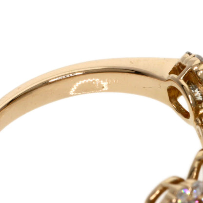 1ct Diamond Ring K18 Pink Gold  3.9g　Ladies