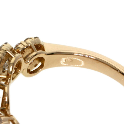 1ct Diamond Ring K18 Pink Gold  3.9g　Ladies