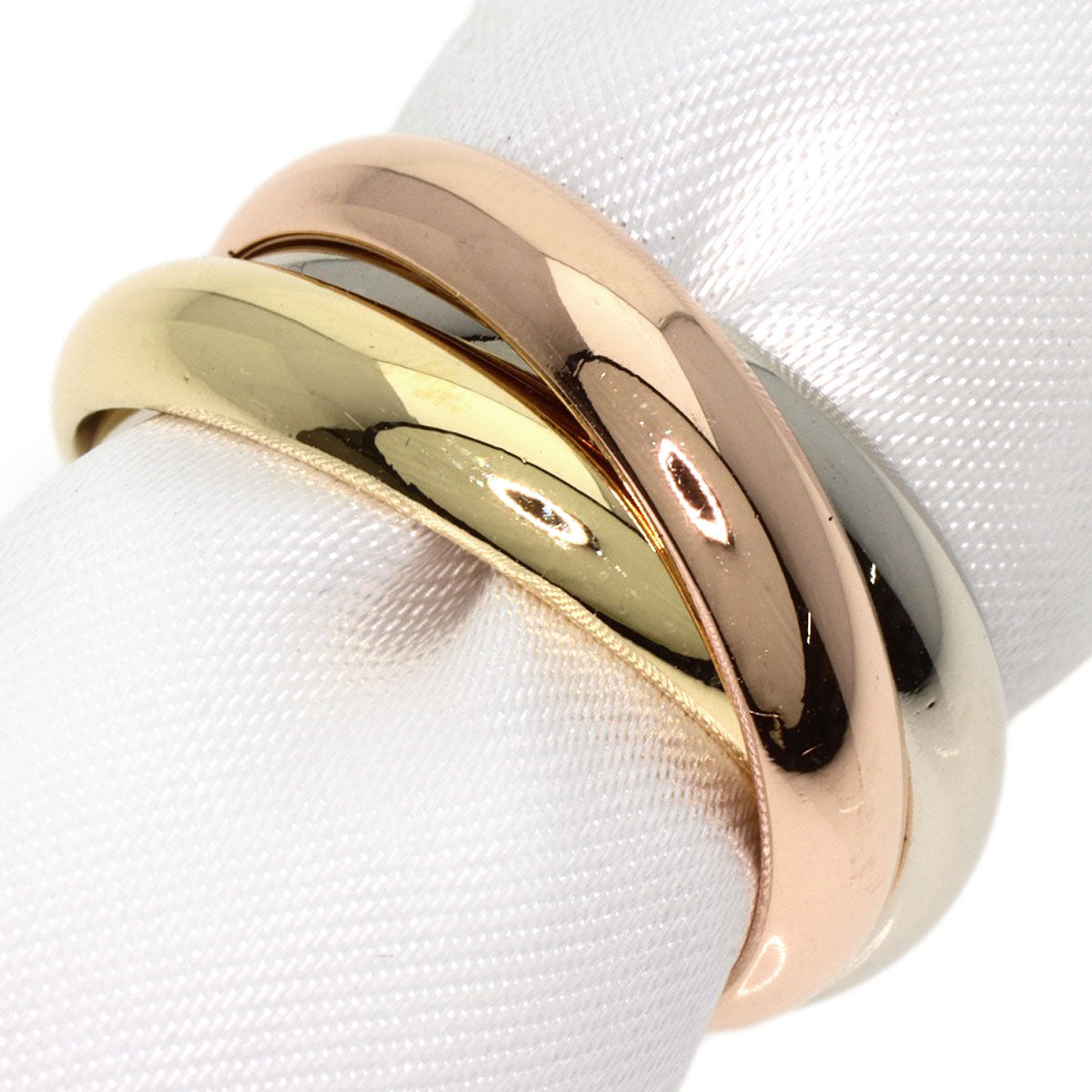 CARTIER   Ring Trinity #51 K18 Yellow Gold K18 White GoldLadies