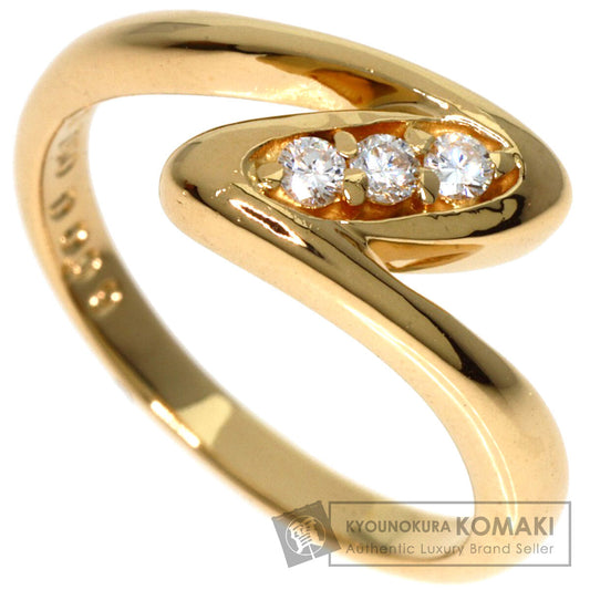 POLA   Ring Diamond K18 Yellow Gold Ladies