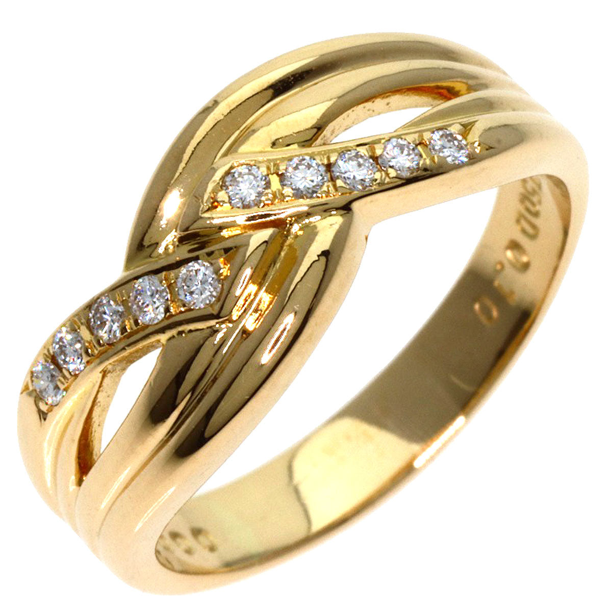 POLA   Ring Diamond K18 Yellow Gold Ladies