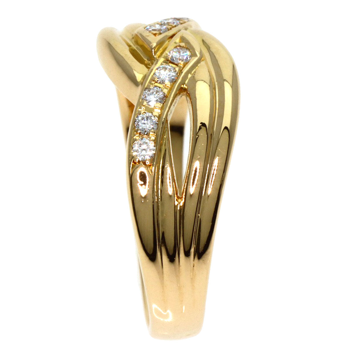 POLA   Ring Diamond K18 Yellow Gold Ladies