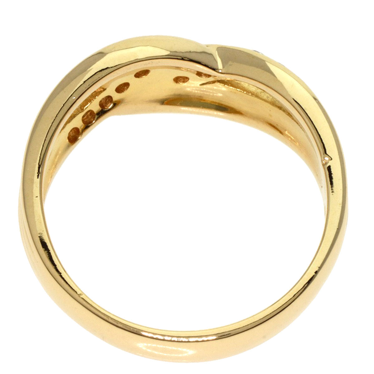 POLA   Ring Diamond K18 Yellow Gold Ladies