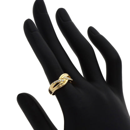 POLA   Ring Diamond K18 Yellow Gold Ladies