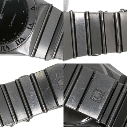 OMEGA Constellation flat bezel Watches Stainless Steel/Stainless Steel mens