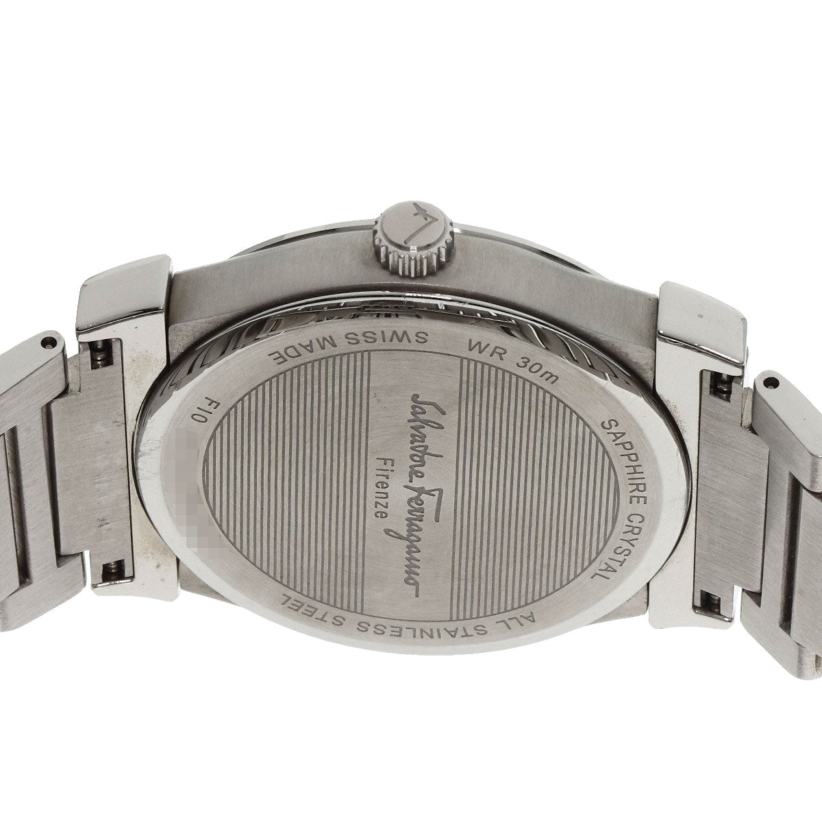 Salvatore Ferragamo Round face Watches FI0940015 Stainless Steel/Stainless Steel mens