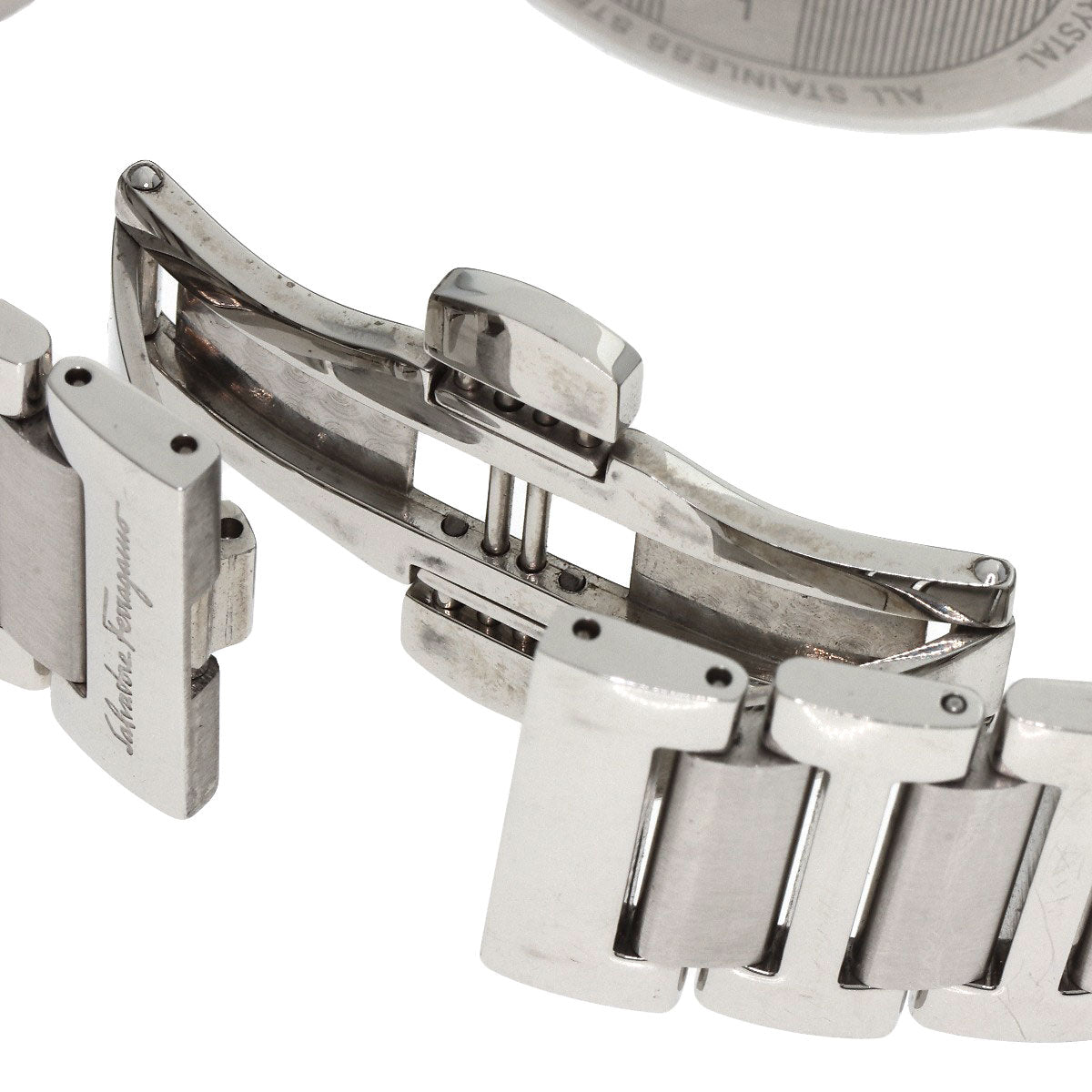 Salvatore Ferragamo Round face Watches FI0940015 Stainless Steel/Stainless Steel mens