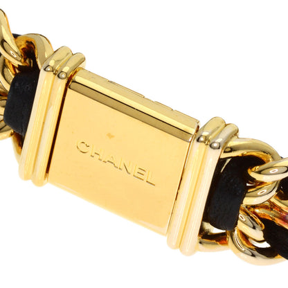 CHANEL Premiere Watches H0001 Gold Plated/Leather Ladies