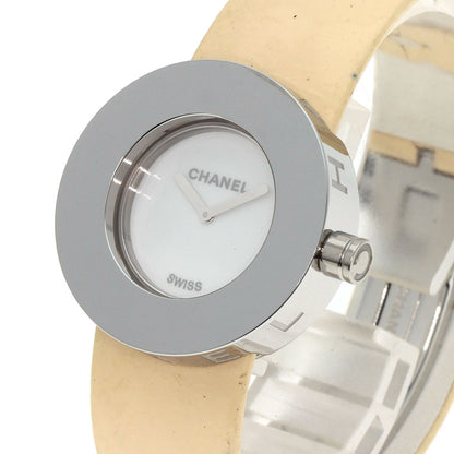 CHANEL La Ronde Watches H0580 Stainless Steel/Enamel Ladies