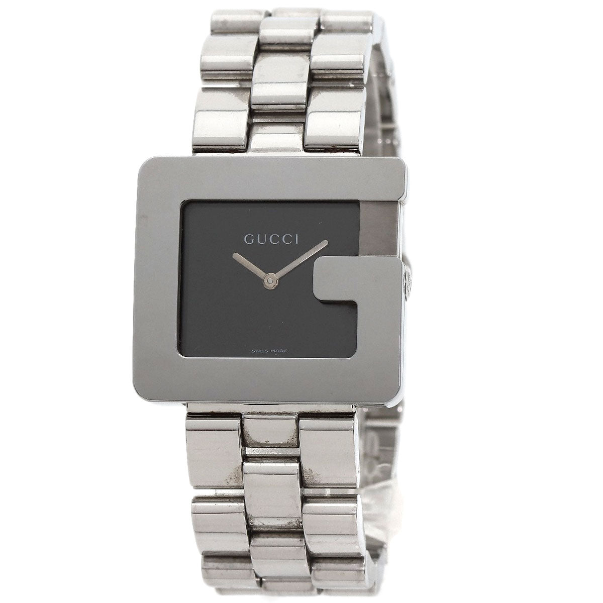 GUCCI Square face Watches 3600M Stainless Steel/Stainless Steel mens