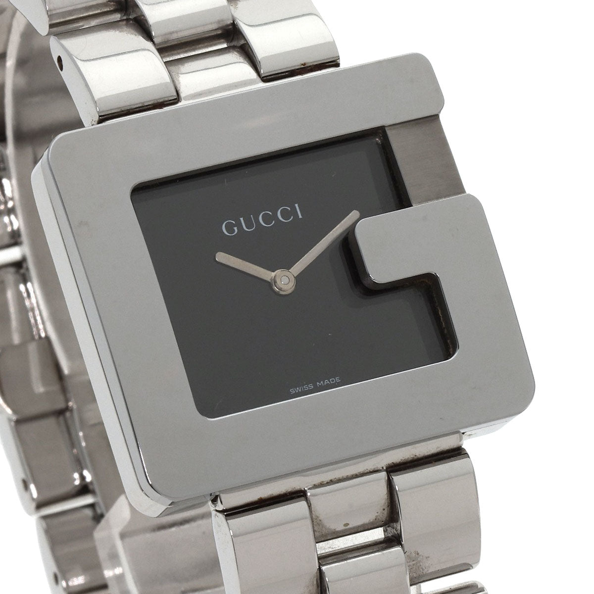 GUCCI Square face Watches 3600M Stainless Steel/Stainless Steel mens