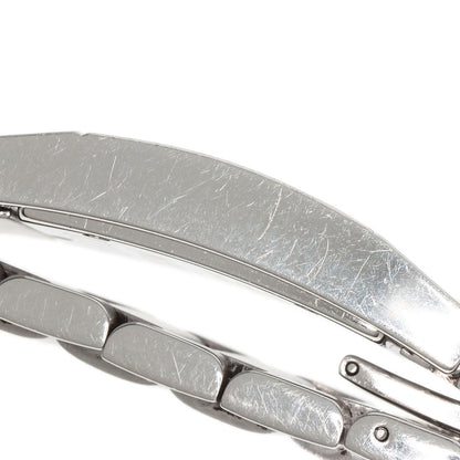 GUCCI Square face Watches 7700M Stainless Steel/Stainless Steel mens