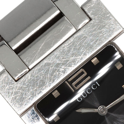 GUCCI Square face Watches 7700M Stainless Steel/Stainless Steel mens