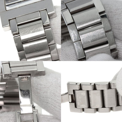 GUCCI Square face Watches 7700M Stainless Steel/Stainless Steel mens