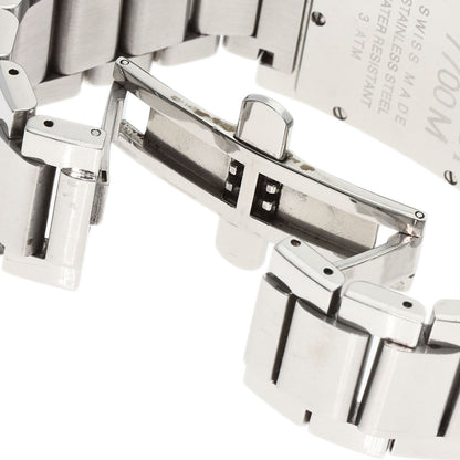 GUCCI Square face Watches 7700M Stainless Steel/Stainless Steel mens