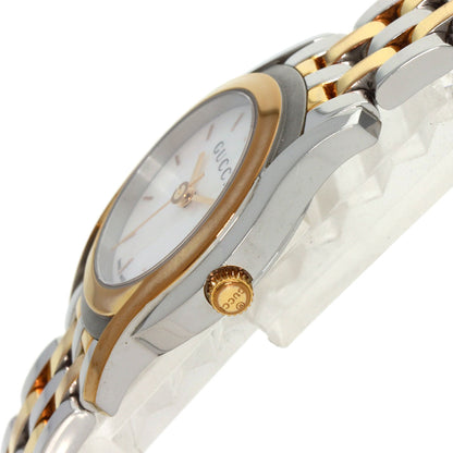 GUCCI Round face Watches 5500L Stainless Steel/SSxGP Ladies