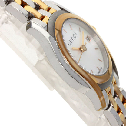 GUCCI Round face Watches 5500L Stainless Steel/SSxGP Ladies