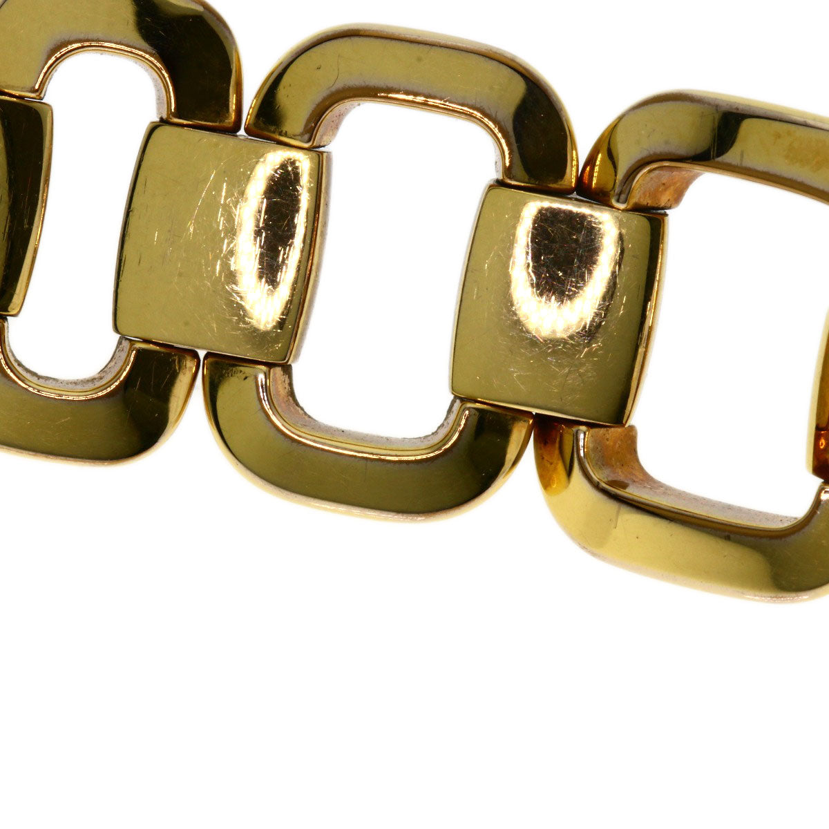 GUCCI G Collection 3P Diamond Square Watches 125.5 Gold Plated/Gold Plated Ladies