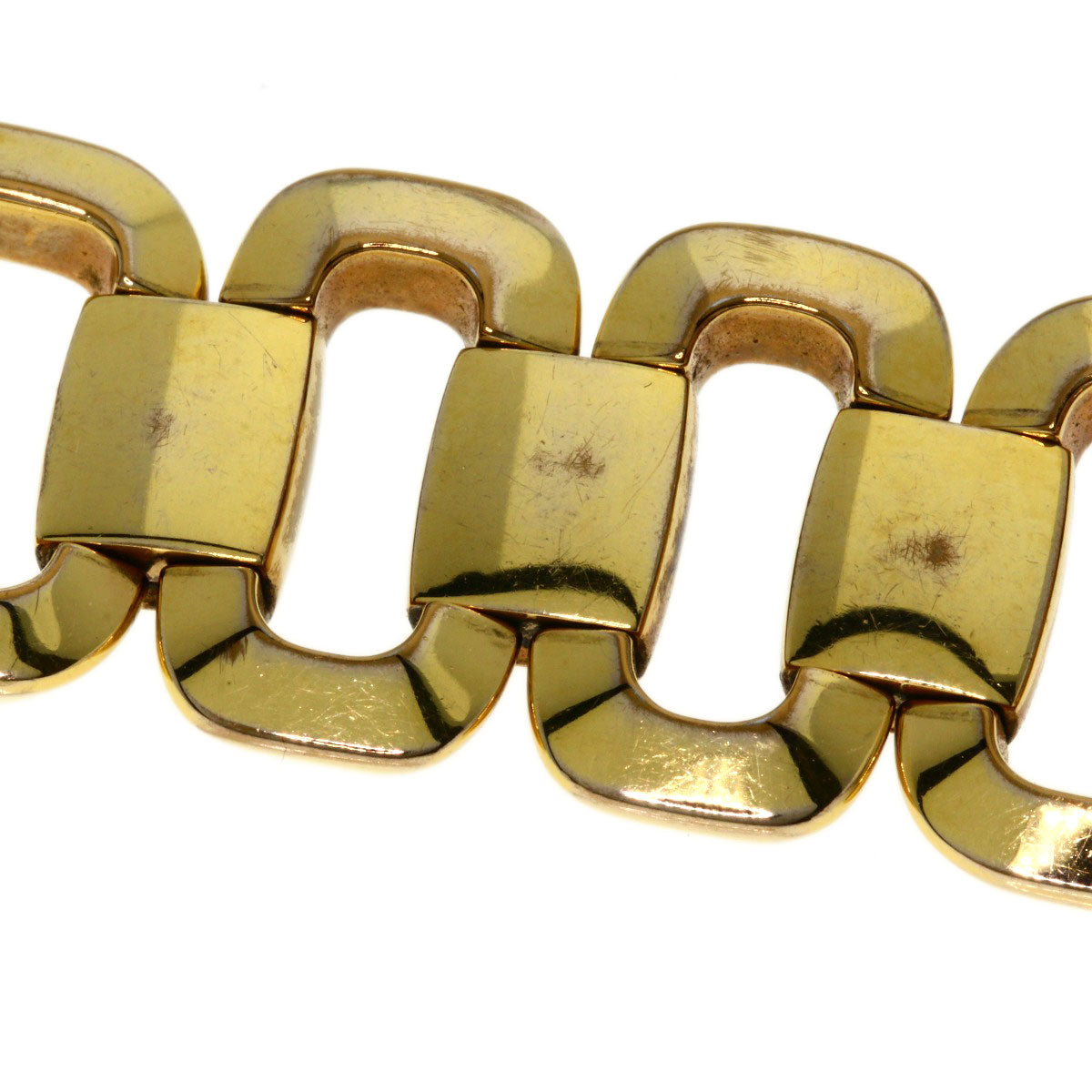 GUCCI G Collection 3P Diamond Square Watches 125.5 Gold Plated/Gold Plated Ladies