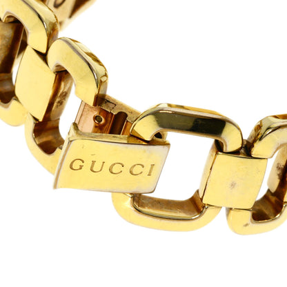 GUCCI G Collection 3P Diamond Square Watches 125.5 Gold Plated/Gold Plated Ladies