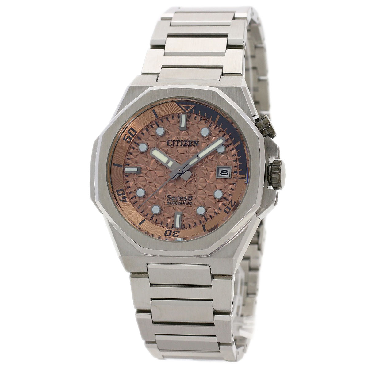 CITIZEN Series 8 Mechanical Limited to 1700 pieces worldwide Watches NB6066-51W Stainless Steel/Stainless Steel mens