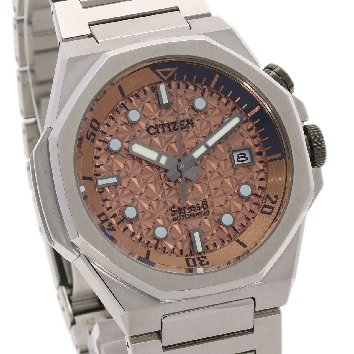CITIZEN Series 8 Mechanical Limited to 1700 pieces worldwide Watches NB6066-51W Stainless Steel/Stainless Steel mens