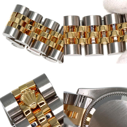 ROLEX Datejust 10P Emerald Watches 179173NGE Stainless Steel/SSxK18YG Ladies