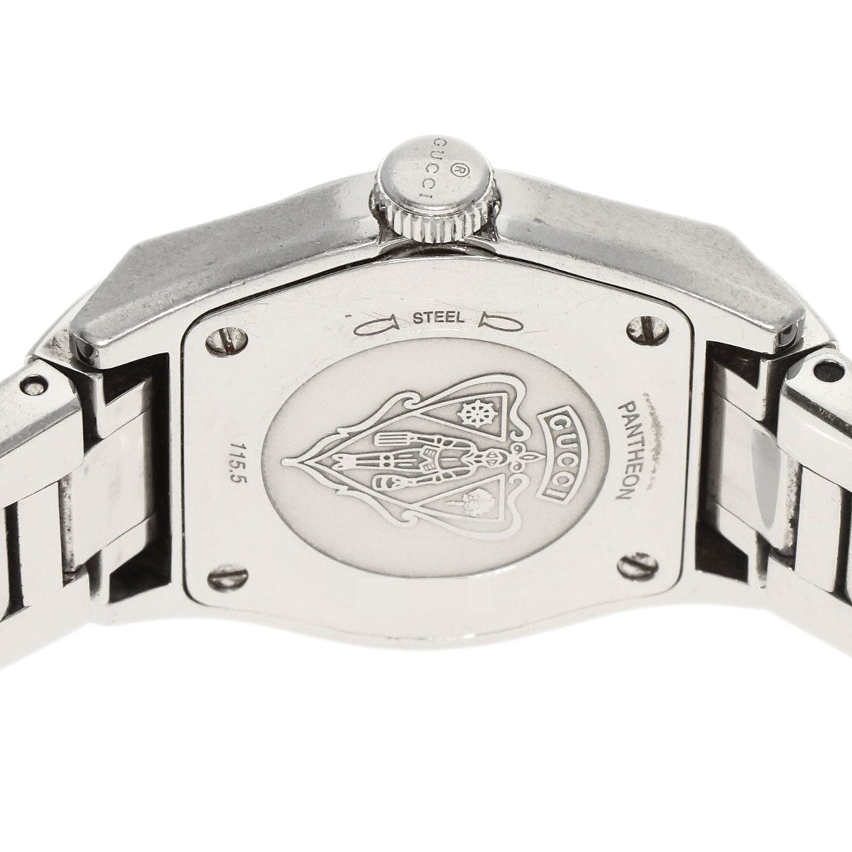 GUCCI Pantheon Watches 115.5 Stainless Steel/Stainless Steel Ladies