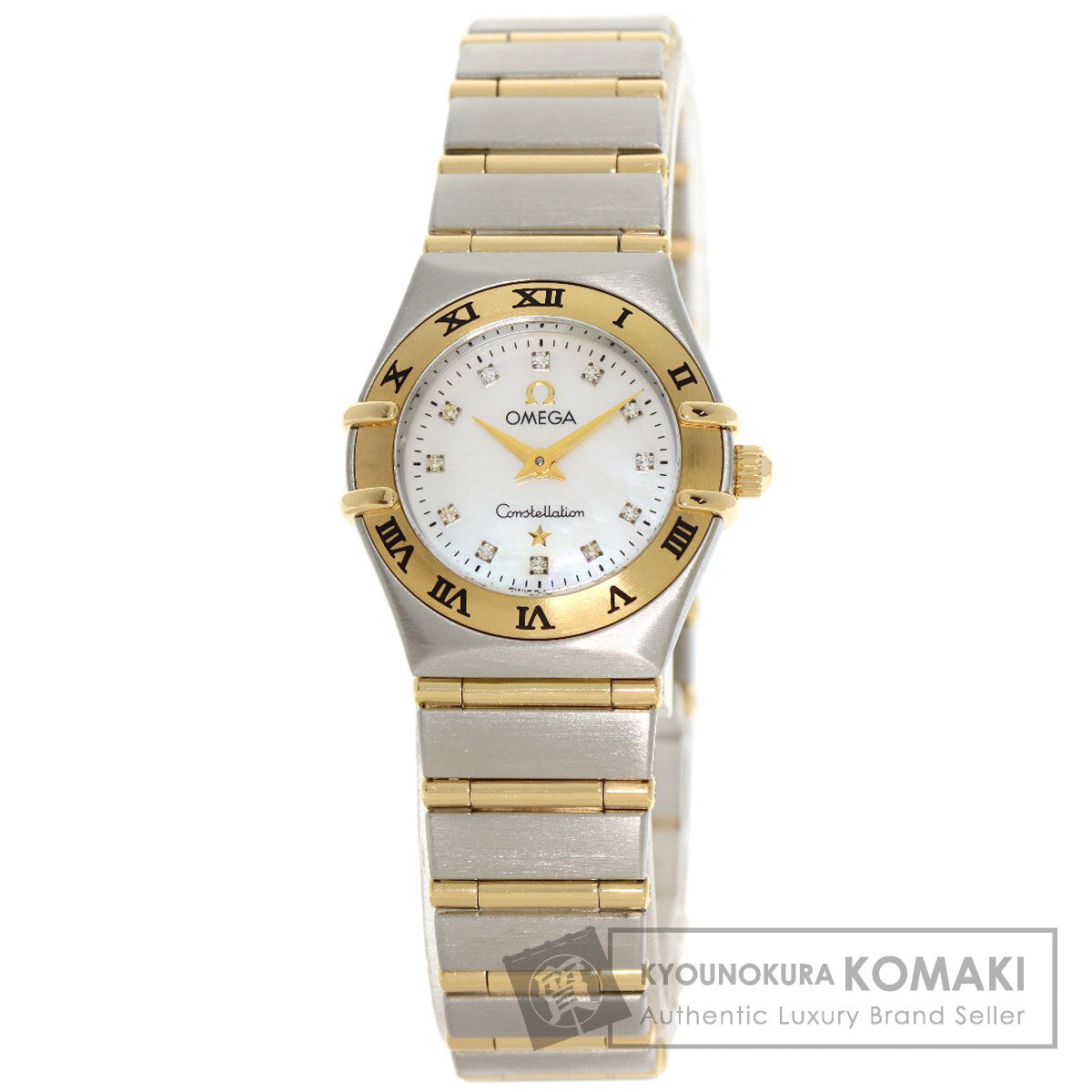 OMEGA Constellation Diamond Watches 1262.75.00 Stainless Steel/SSxK18YG Ladies