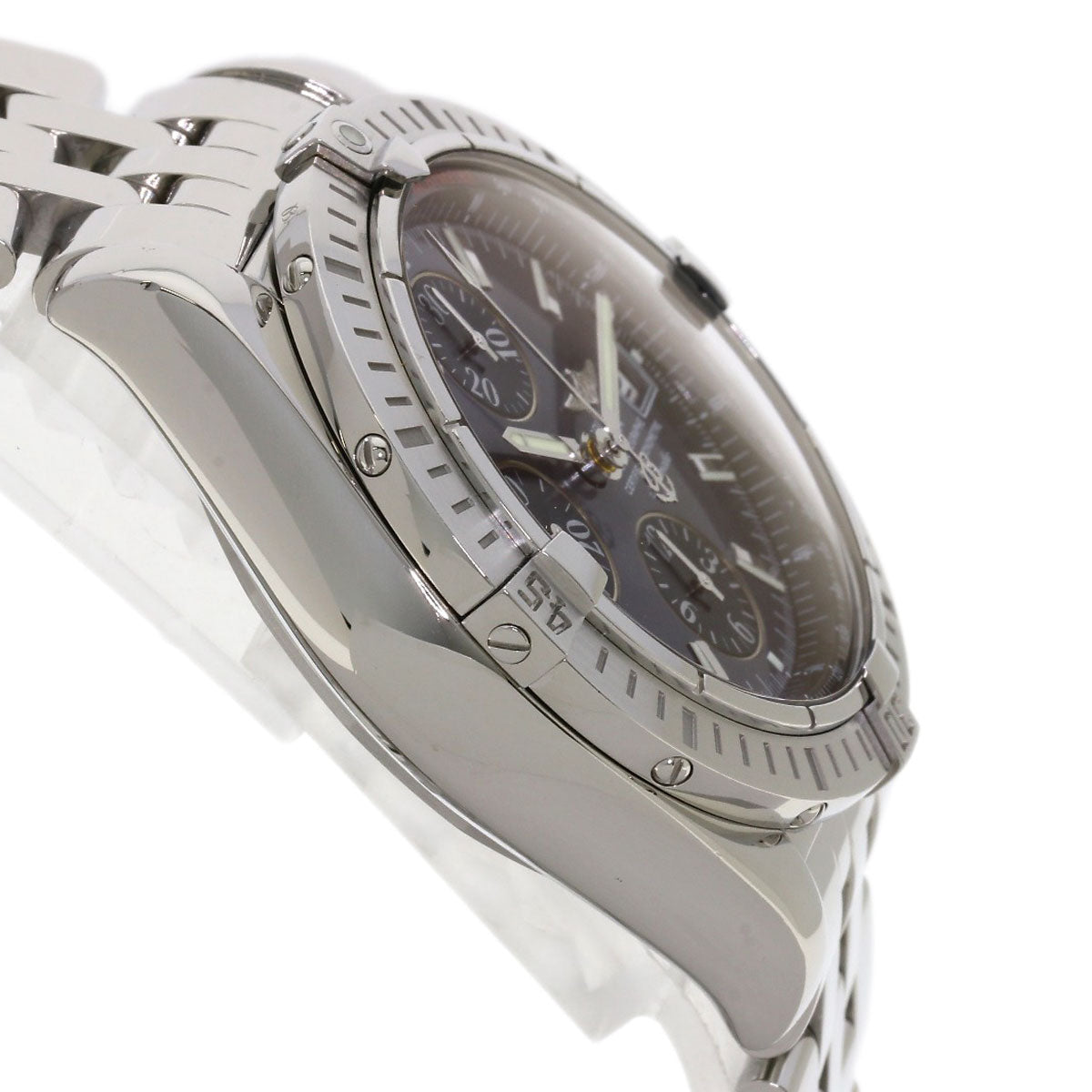 ブライトリング A13356 クロノマット エボリューション 腕時計 ステンレススチール/SS メンズ 【中古】【BREITLING】
