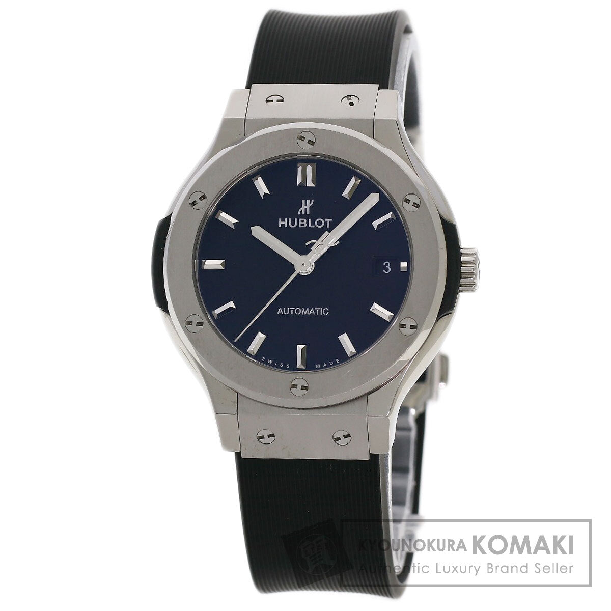 HUBLOT Classic fusion Watches 565.NX.1171.RX Titanium/Rubber mens