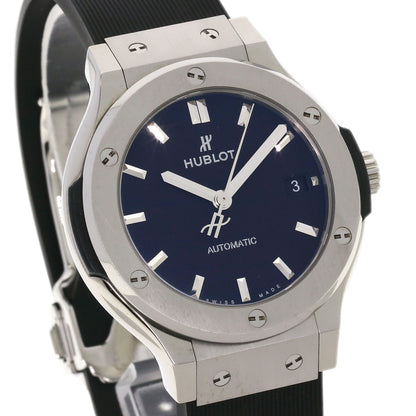 HUBLOT Classic fusion Watches 565.NX.1171.RX Titanium/Rubber mens