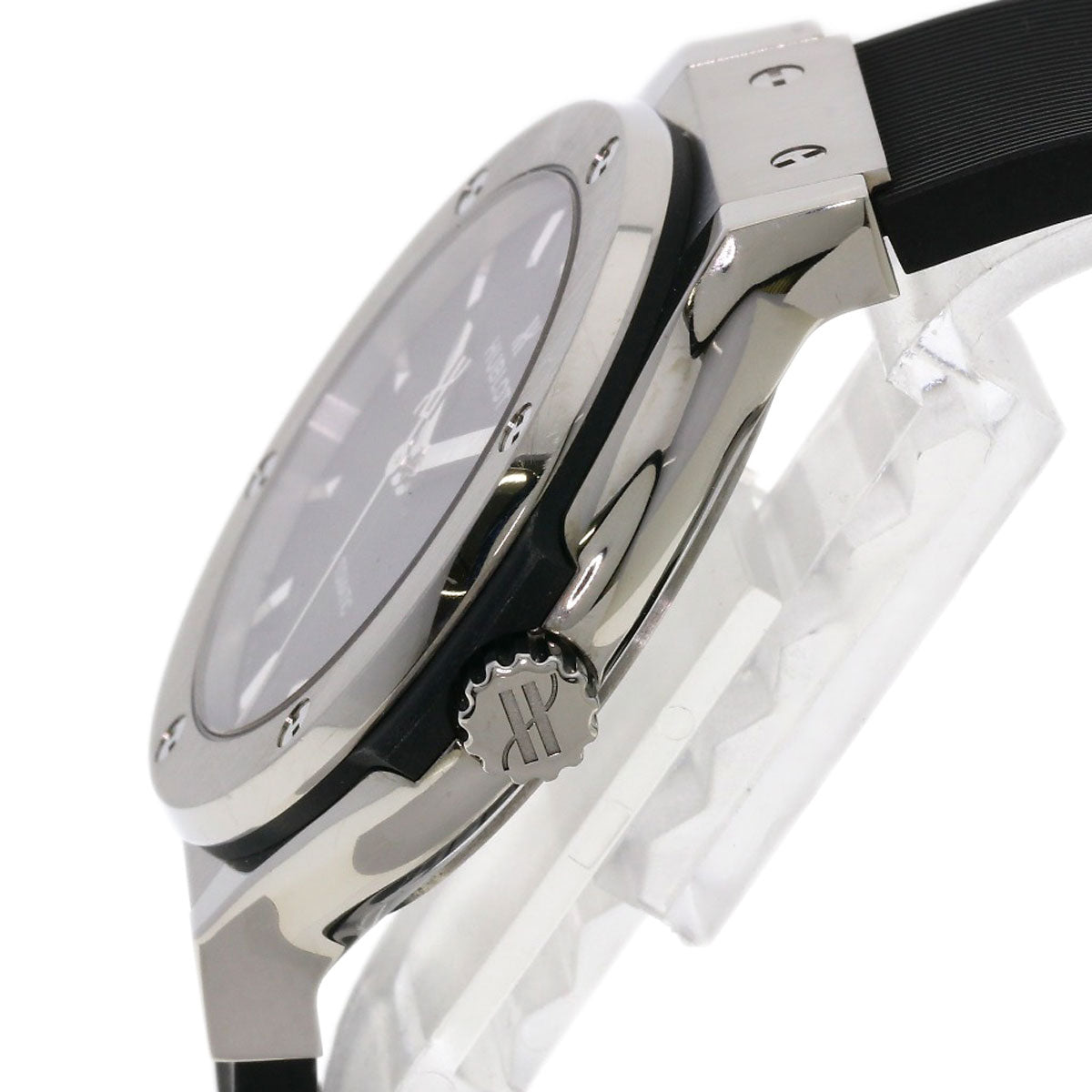 HUBLOT Classic fusion Watches 565.NX.1171.RX Titanium/Rubber mens