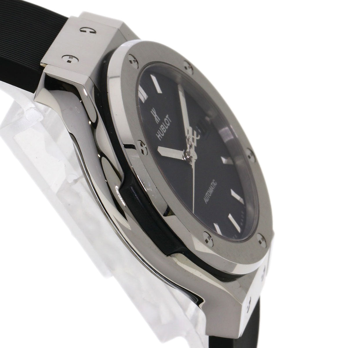 HUBLOT Classic fusion Watches 565.NX.1171.RX Titanium/Rubber mens