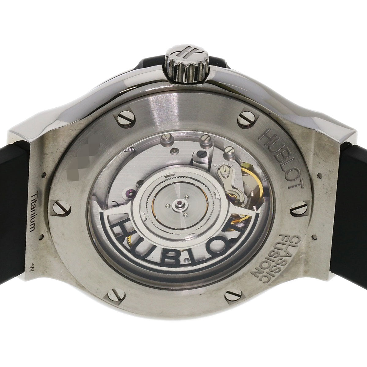 HUBLOT Classic fusion Watches 565.NX.1171.RX Titanium/Rubber mens