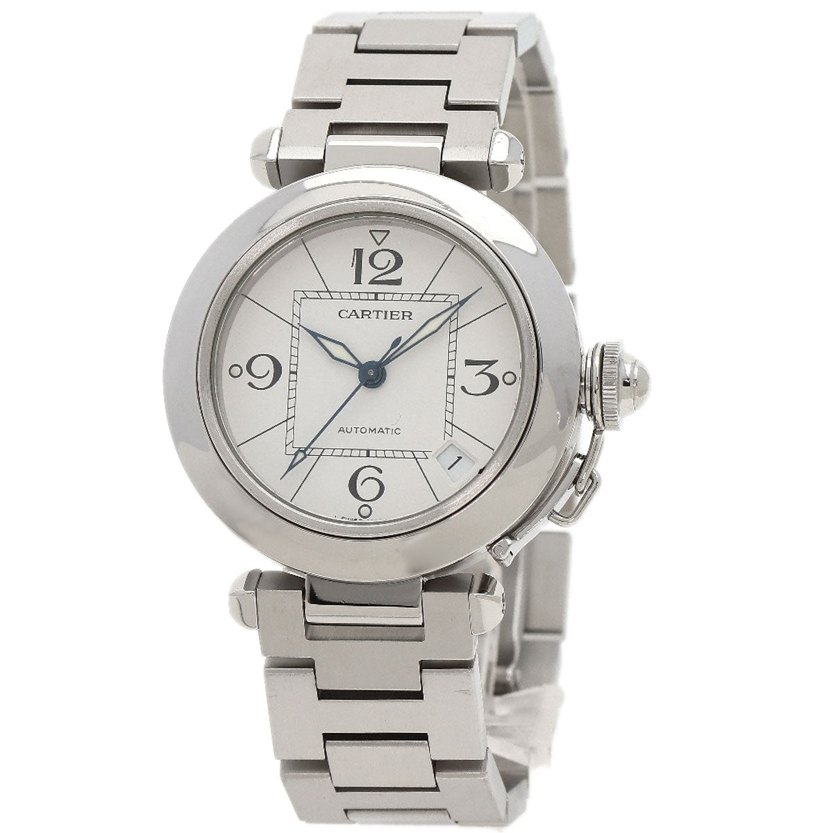 CARTIER Pasha C Watches W31074M7 Stainless Steel/Stainless Steel Boys