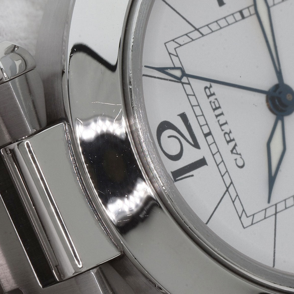 CARTIER Pasha C Watches W31074M7 Stainless Steel/Stainless Steel Boys