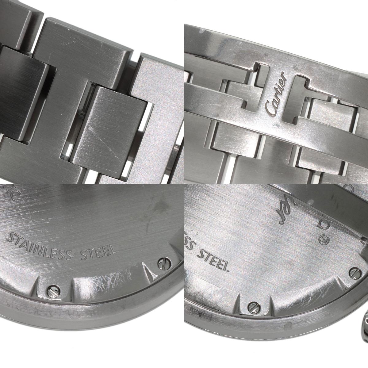 CARTIER Pasha C Watches W31074M7 Stainless Steel/Stainless Steel Boys