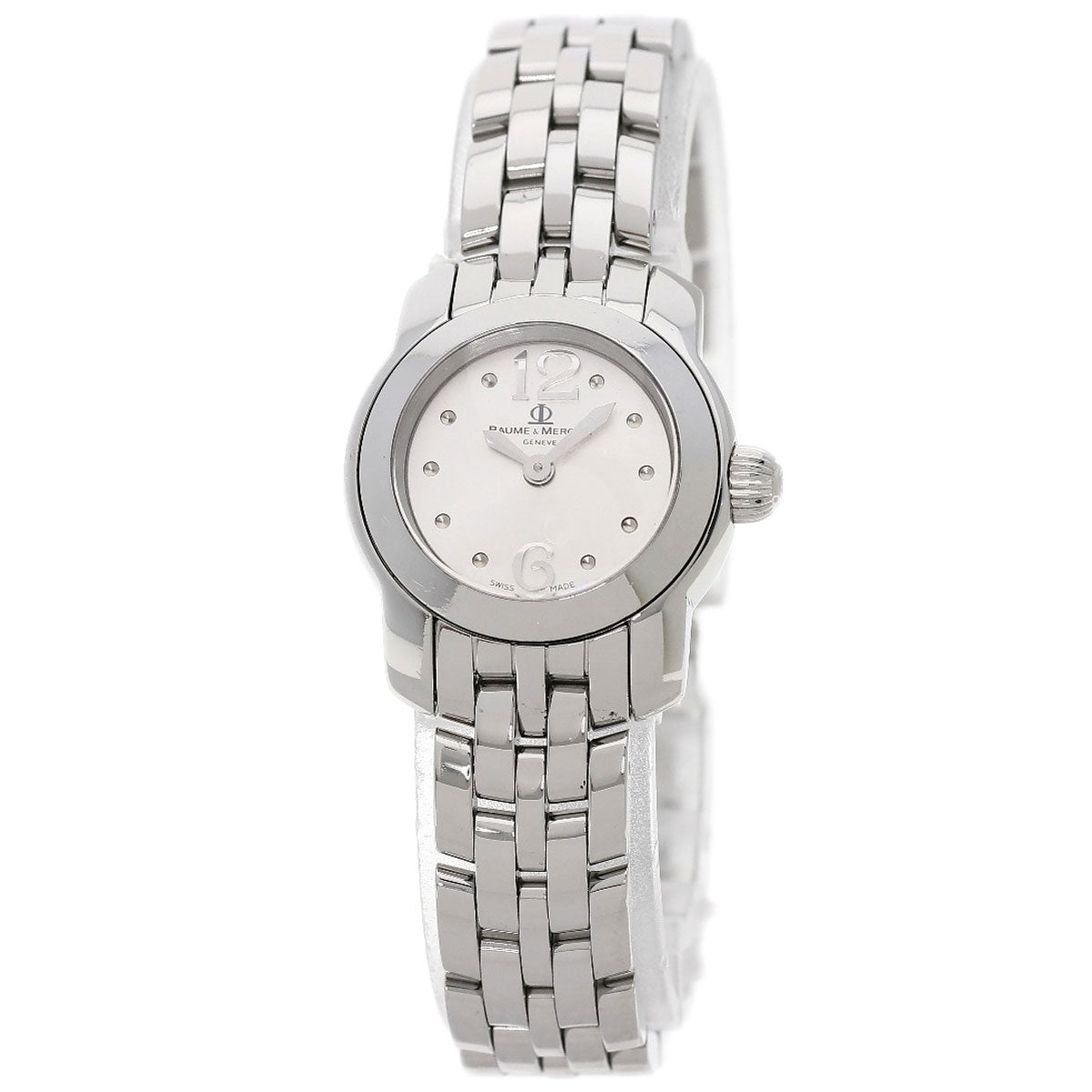 Baume & Mercier Kay Platn Watches Stainless Steel/Stainless Steel Ladies