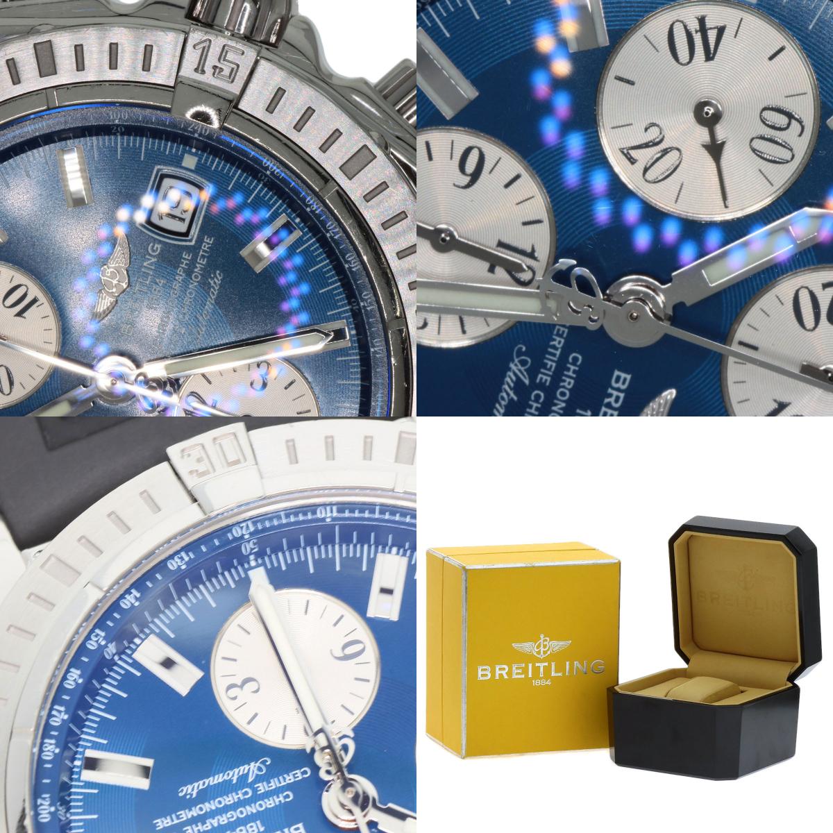 BREITLING Chronomat Evolution Watches A13356 Stainless Steel/Rubber mens