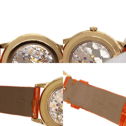 PATEK PHILIPPE Calatrava Watches 7122/200R-001 K18 Pink Gold/Leather Ladies