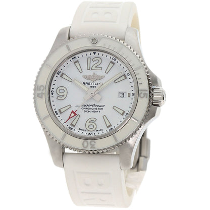 BREITLING Superocean 42 Date Watches A17366 Stainless Steel/Rubber mens