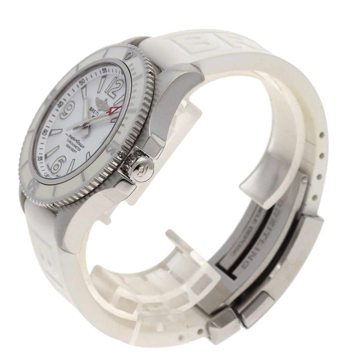 BREITLING Superocean 42 Date Watches A17366 Stainless Steel/Rubber mens